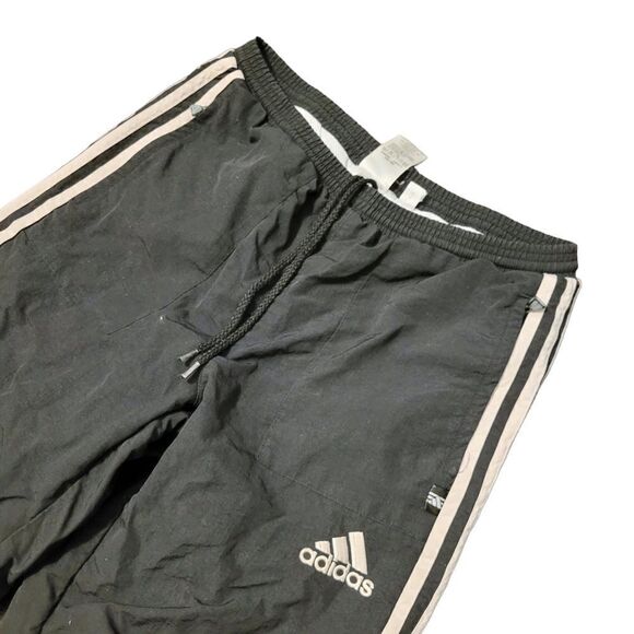 2/$20 Youth Adidas Classic Black Track Pants Size: 12 - Picture 2 of 8